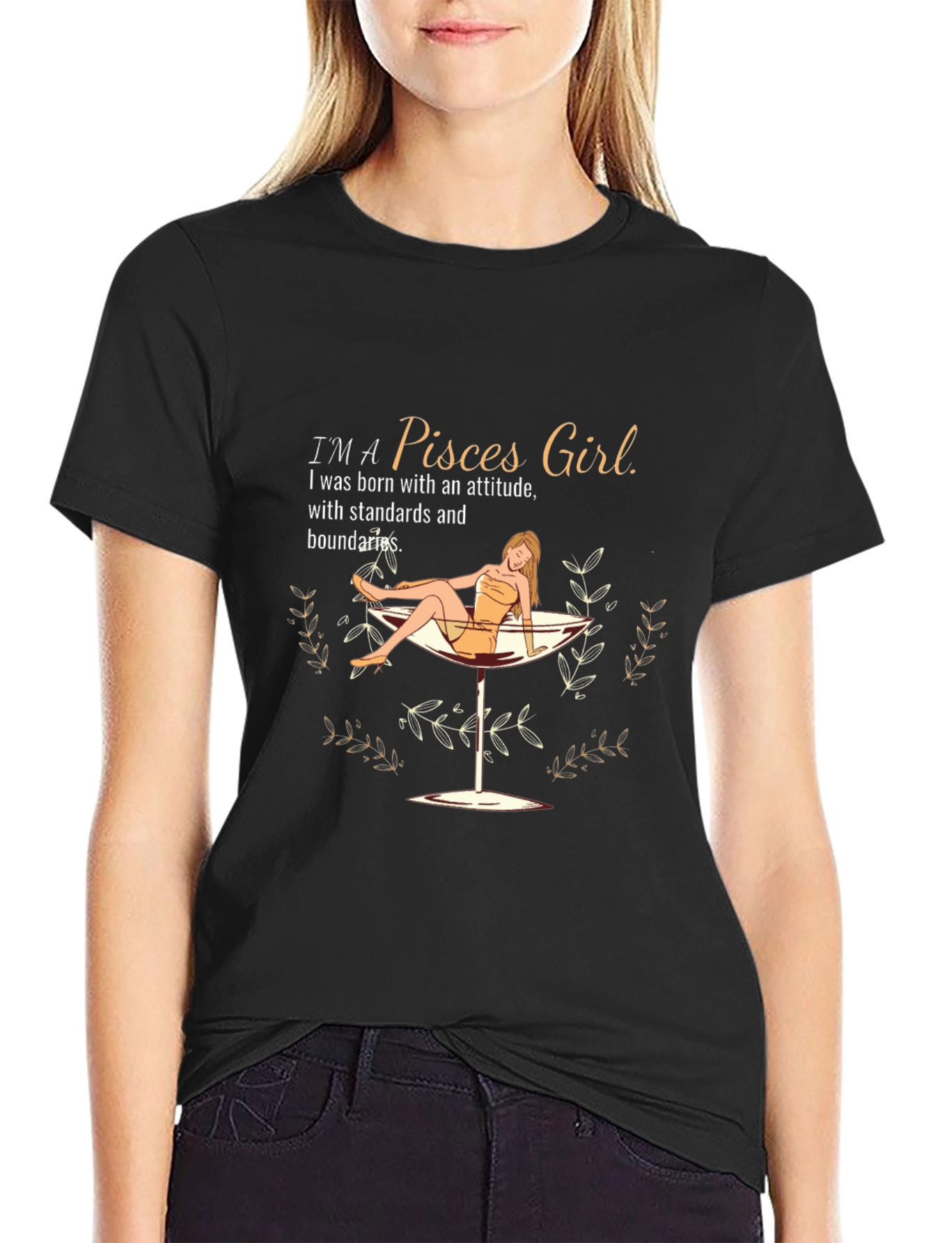 Pisces Girl T-Shirt - Attitude & Standards