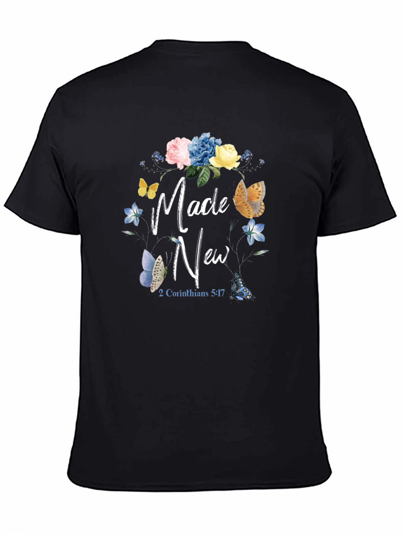 Made New Floral Butterfly T-Shirt