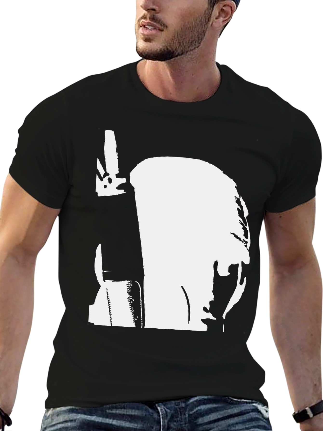 Monochrome Graphic Tee