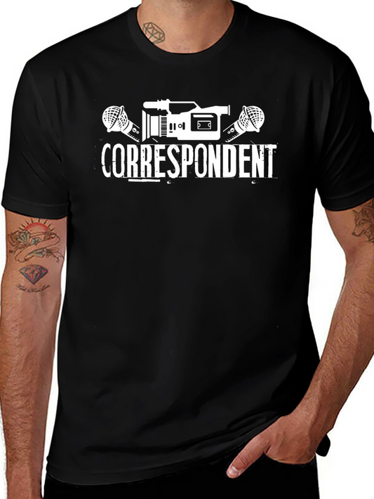 Correspondent T-Shirt - News Crew Reporter