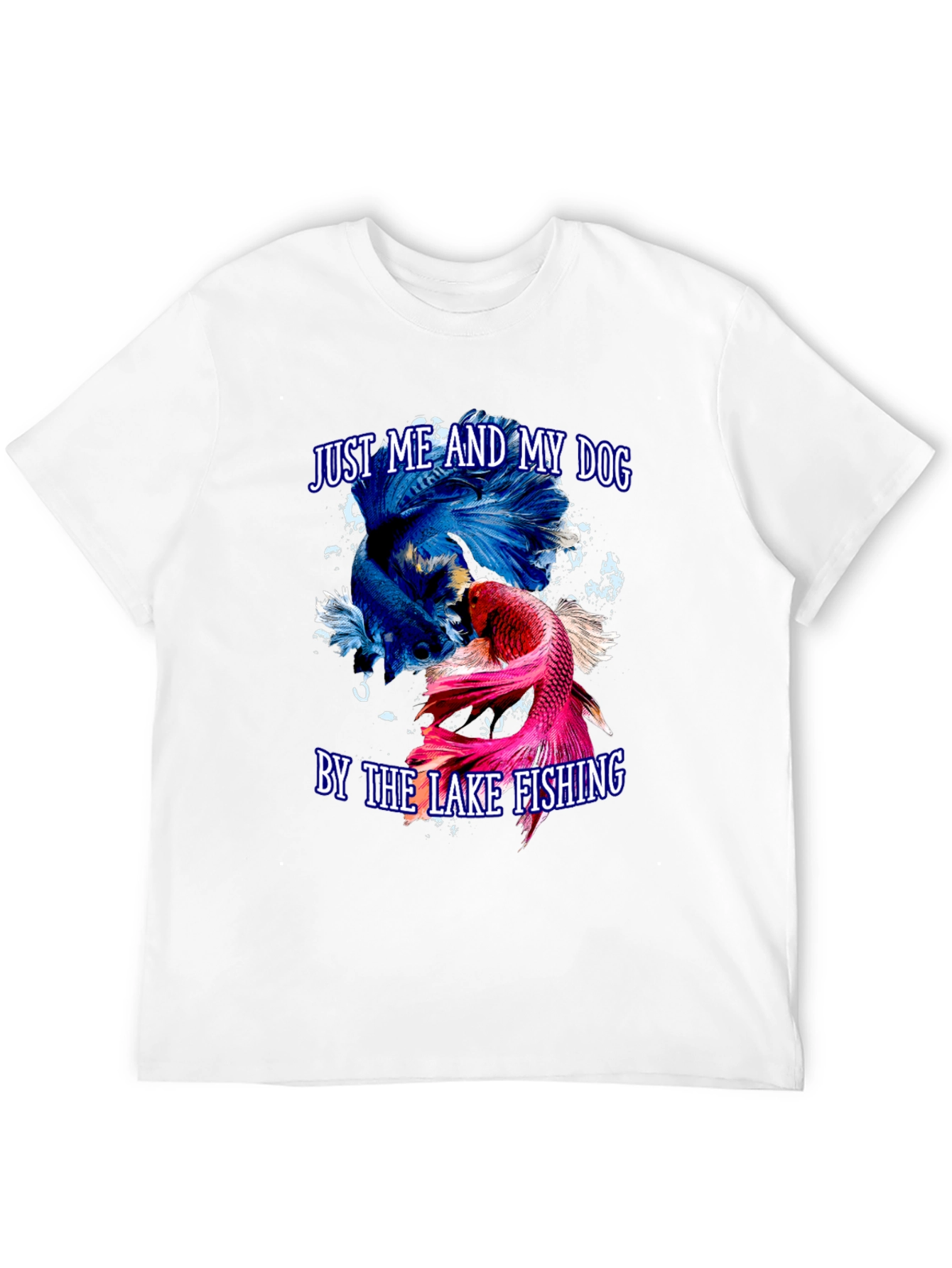 Just Me and My Dog Betta Fish T-Shirt