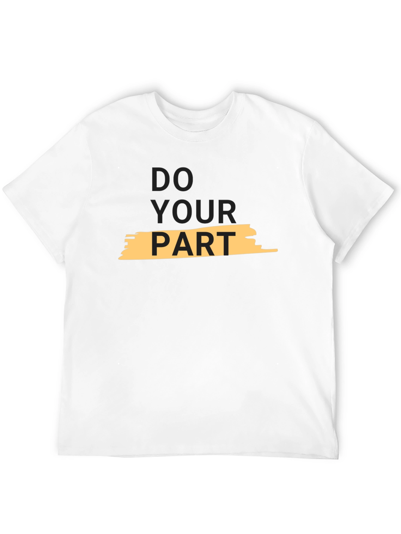Do Your Part Graphic Tee - Black