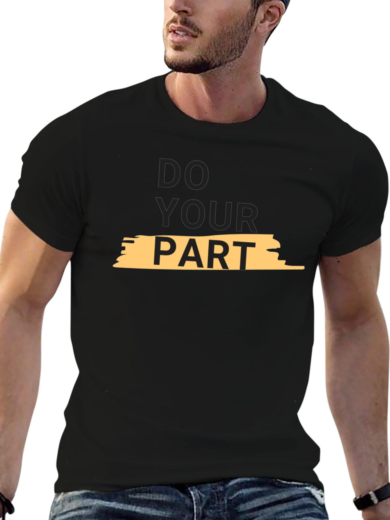 Do Your Part Graphic Tee - Black