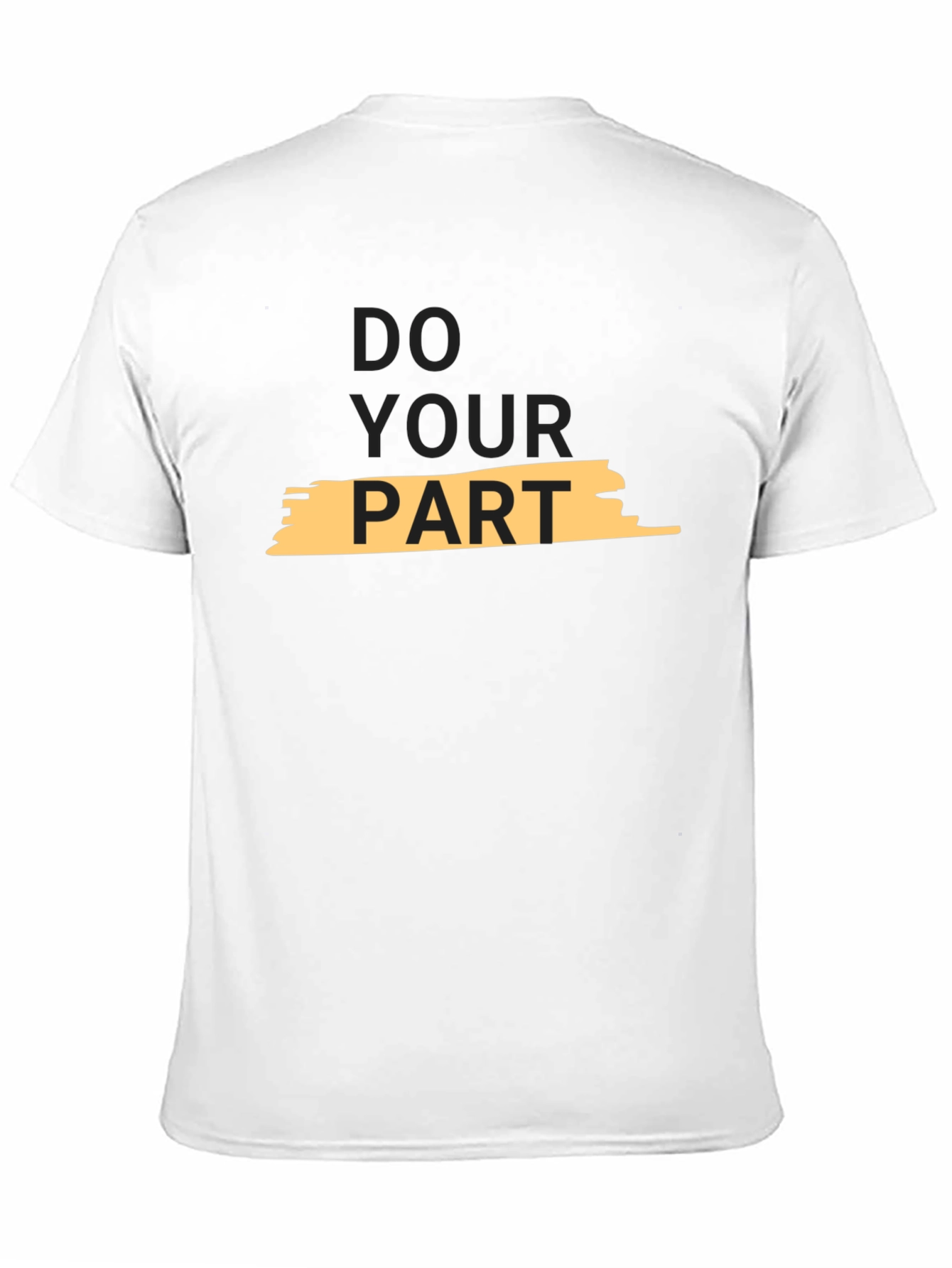 Do Your Part Graphic Tee - Black