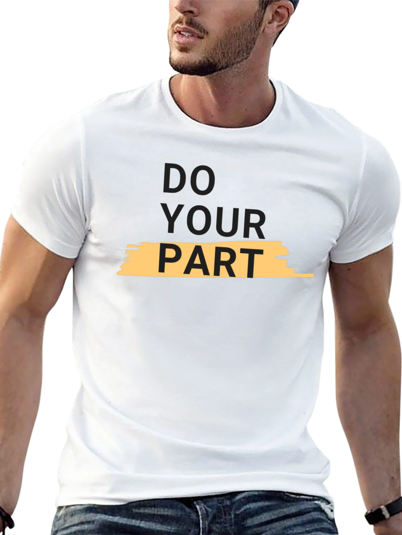 Do Your Part Graphic Tee - Black