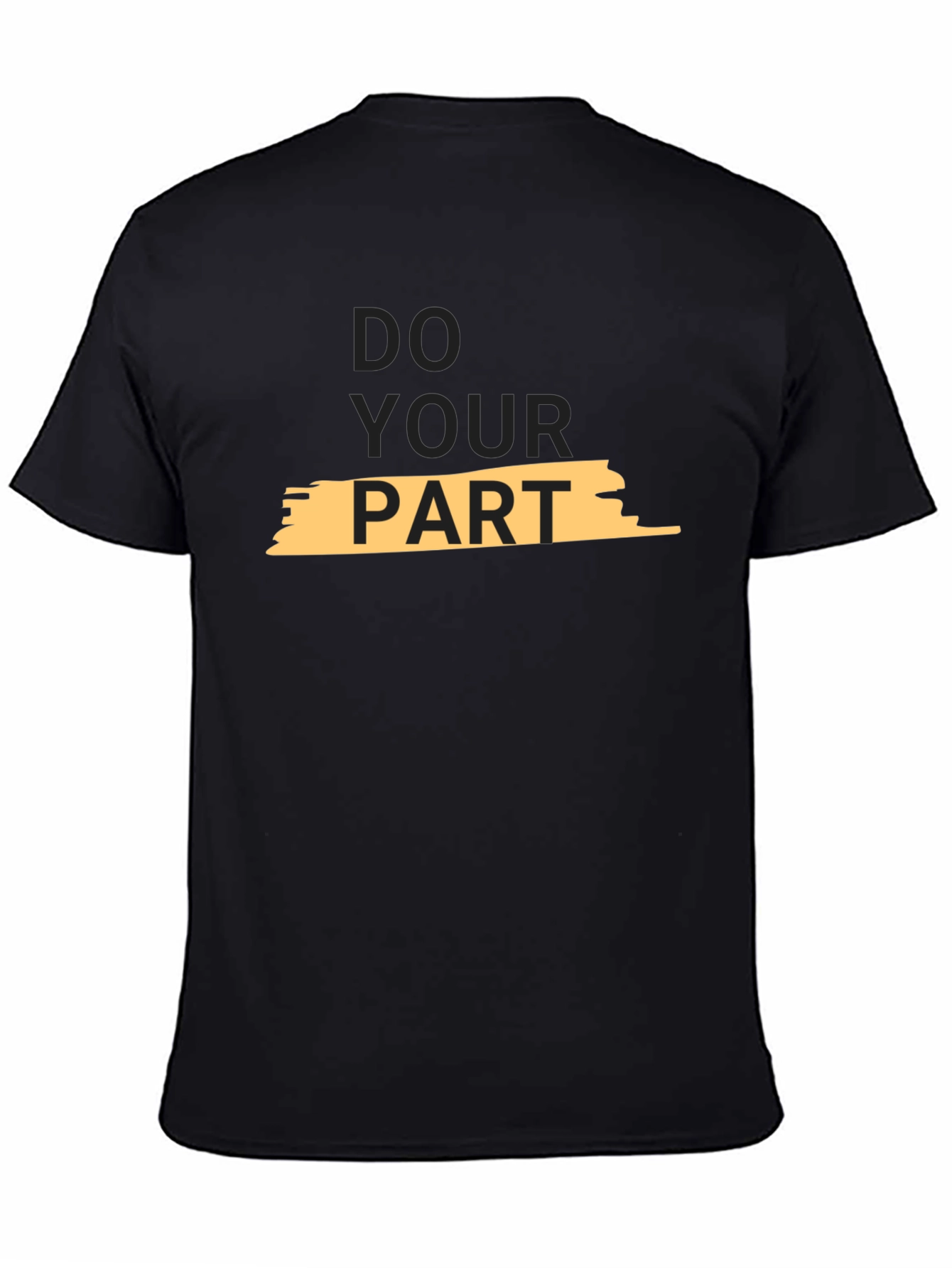 Do Your Part Graphic Tee - Black