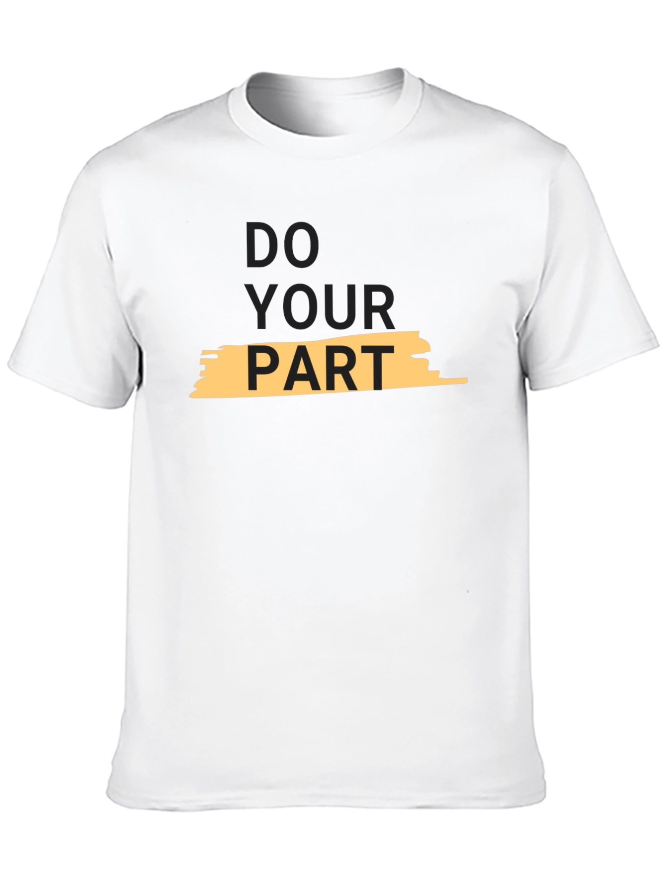 Do Your Part Graphic Tee - Black