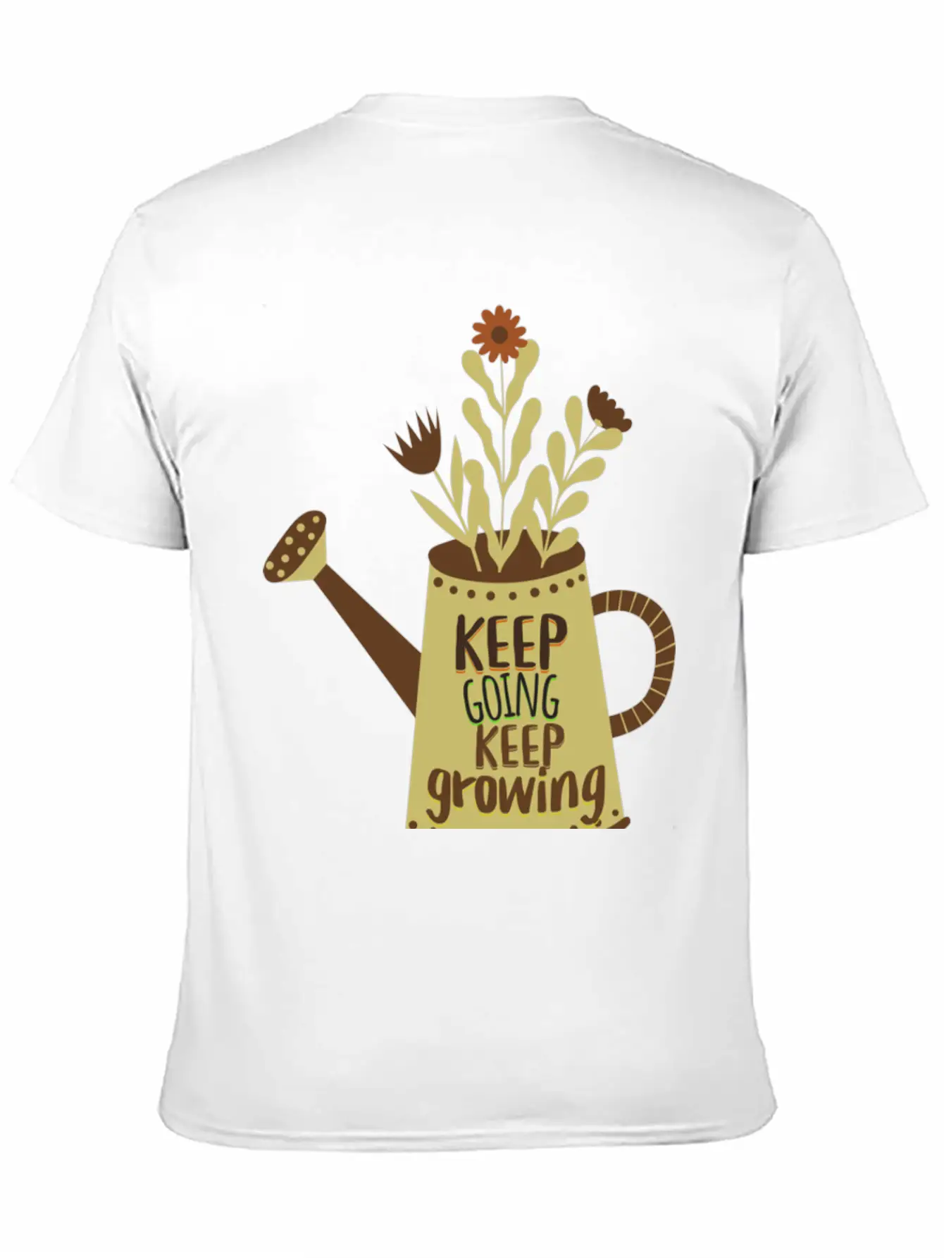 Keep Going, Keep Growing. Never Give Up. Dream Big Unisex Casual T-Shirt – Clean Design For Daily Comfort