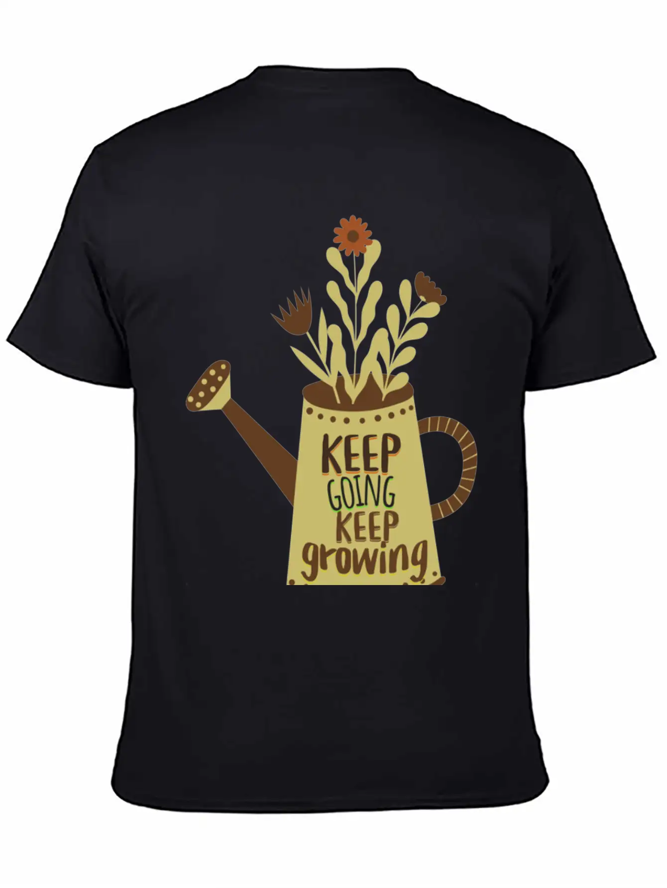 Keep Going, Keep Growing. Never Give Up. Dream Big Unisex Casual T-Shirt – Clean Design For Daily Comfort