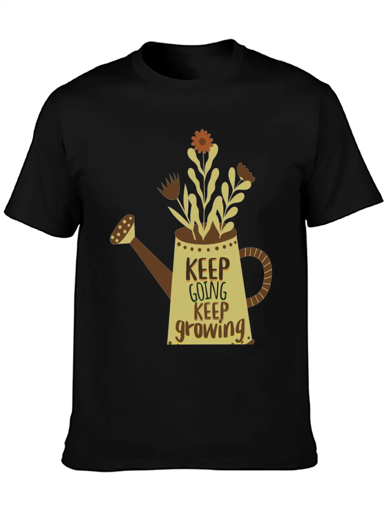 Keep Going, Keep Growing. Never Give Up. Dream Big Unisex Casual T-Shirt – Clean Design For Daily Comfort