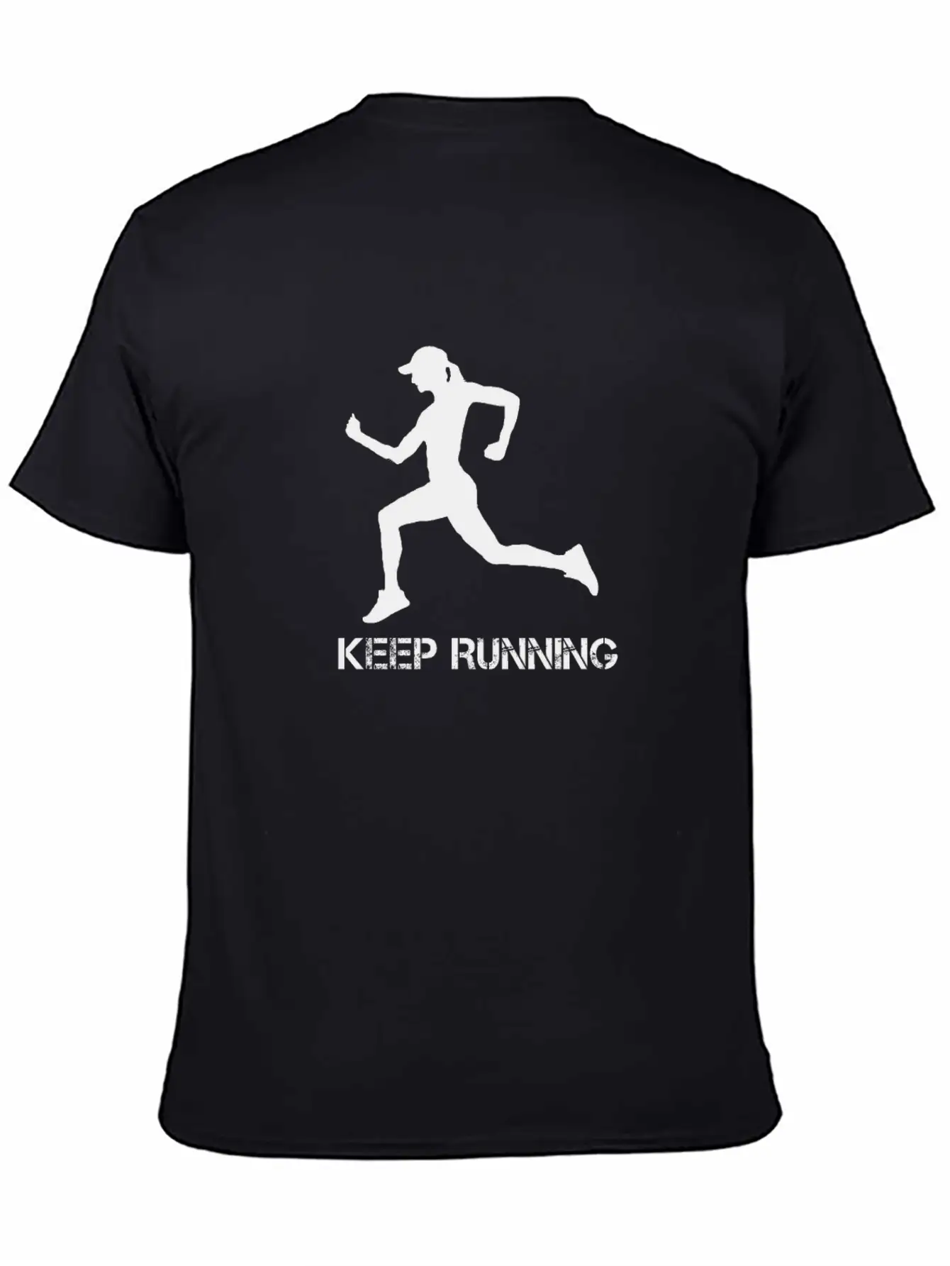 Keep Running Marathon Run Runner Jogging Unisex Casual T-Shirt – Clean Design For Daily Comfort