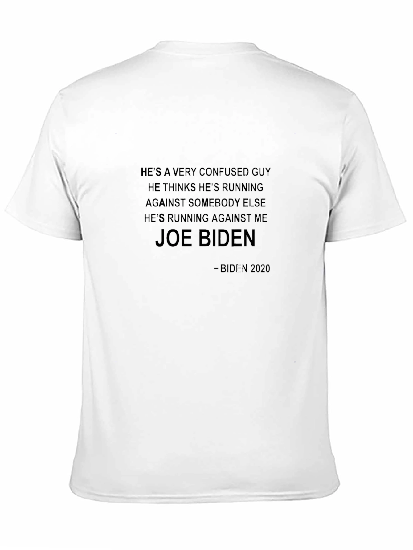Joe Biden Confused Guy Graphic Tee