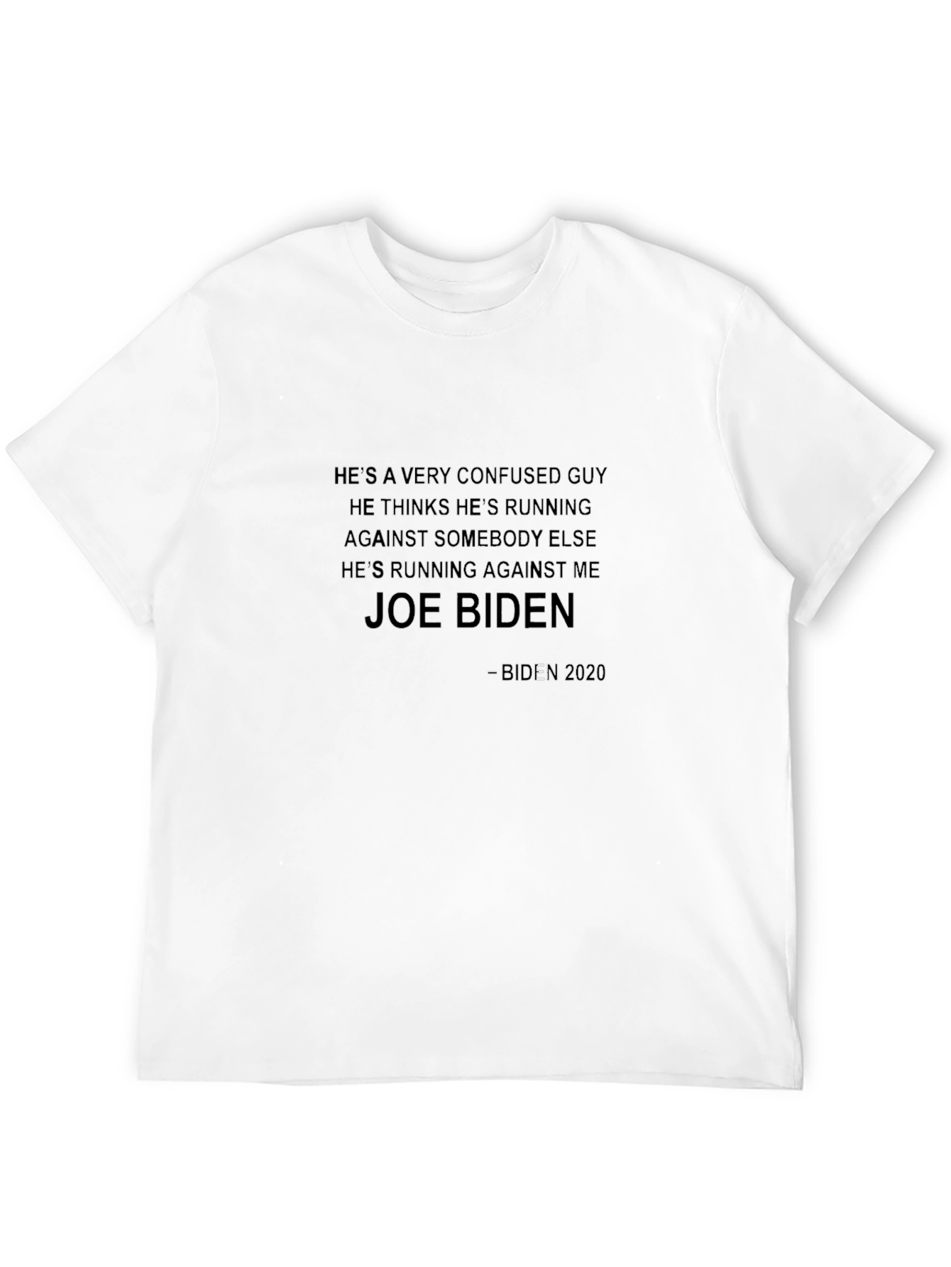 Joe Biden Confused Guy Graphic Tee