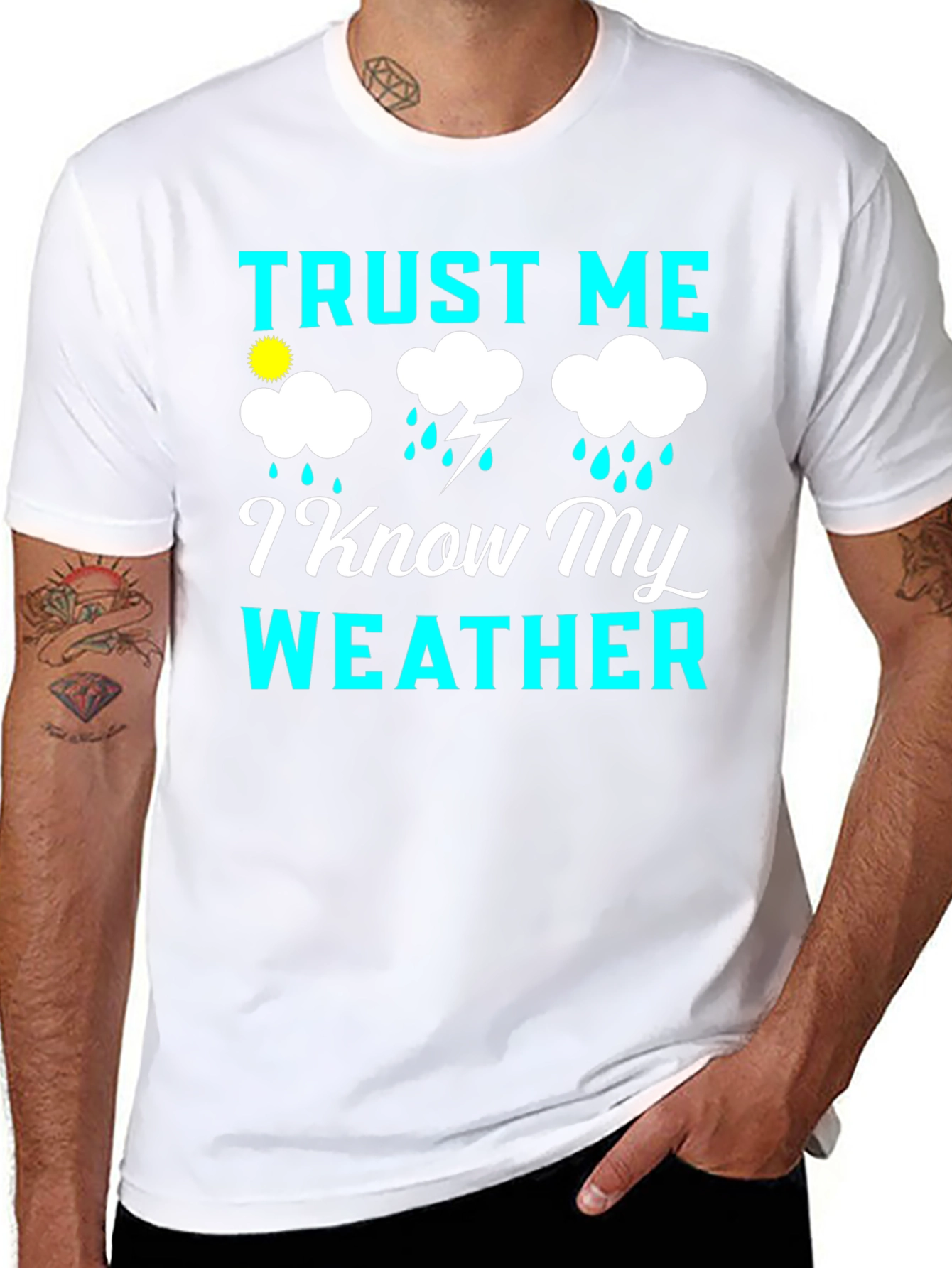 Trust Me I Know My Weather Graphic Tee