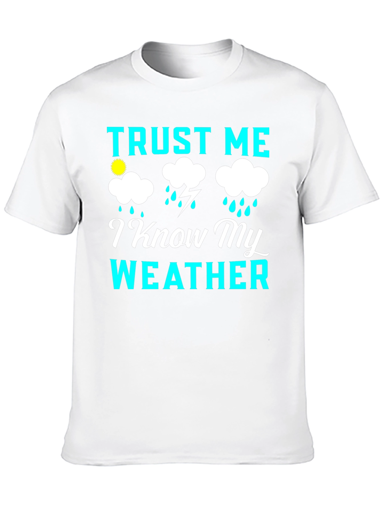 Trust Me I Know My Weather Graphic Tee