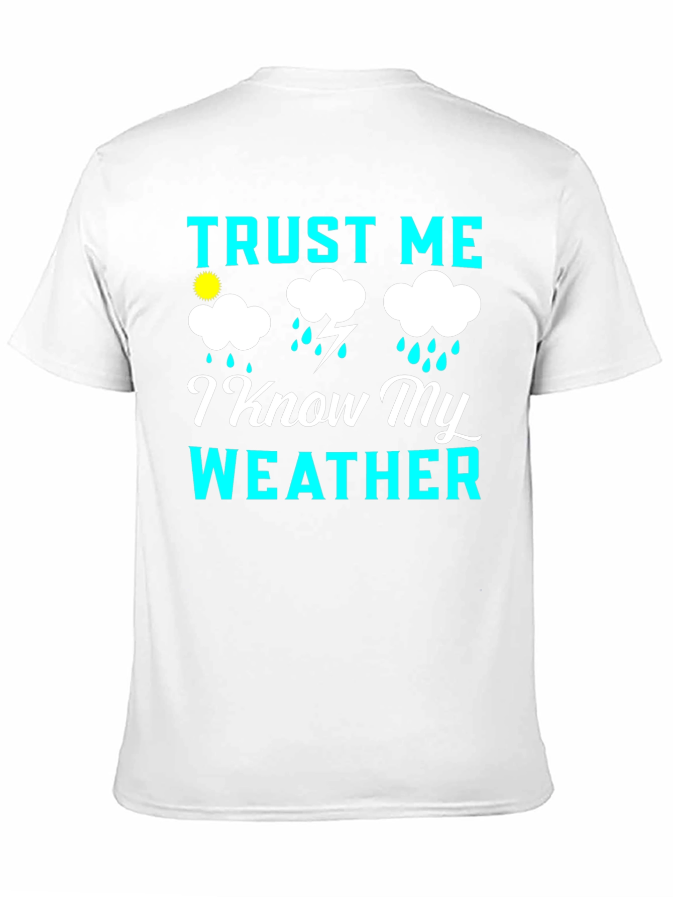 Trust Me I Know My Weather Graphic Tee