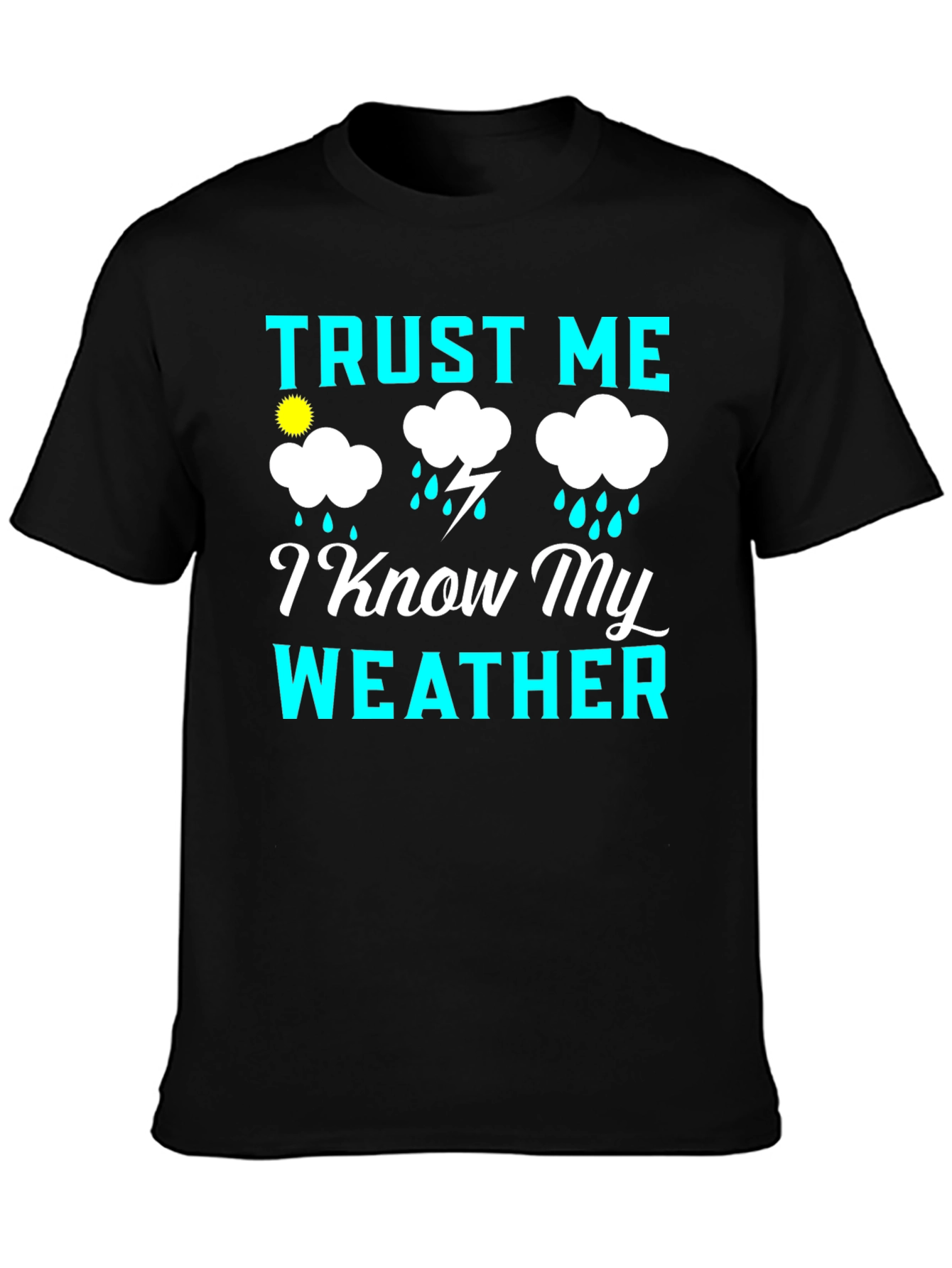 Trust Me I Know My Weather Graphic Tee
