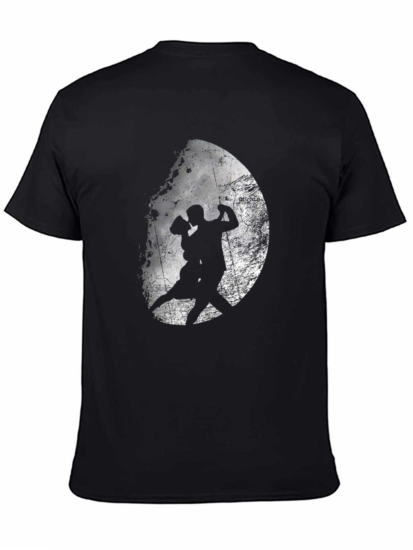Tango Silhouette Graphic T-Shirt - Stylish Black Tee