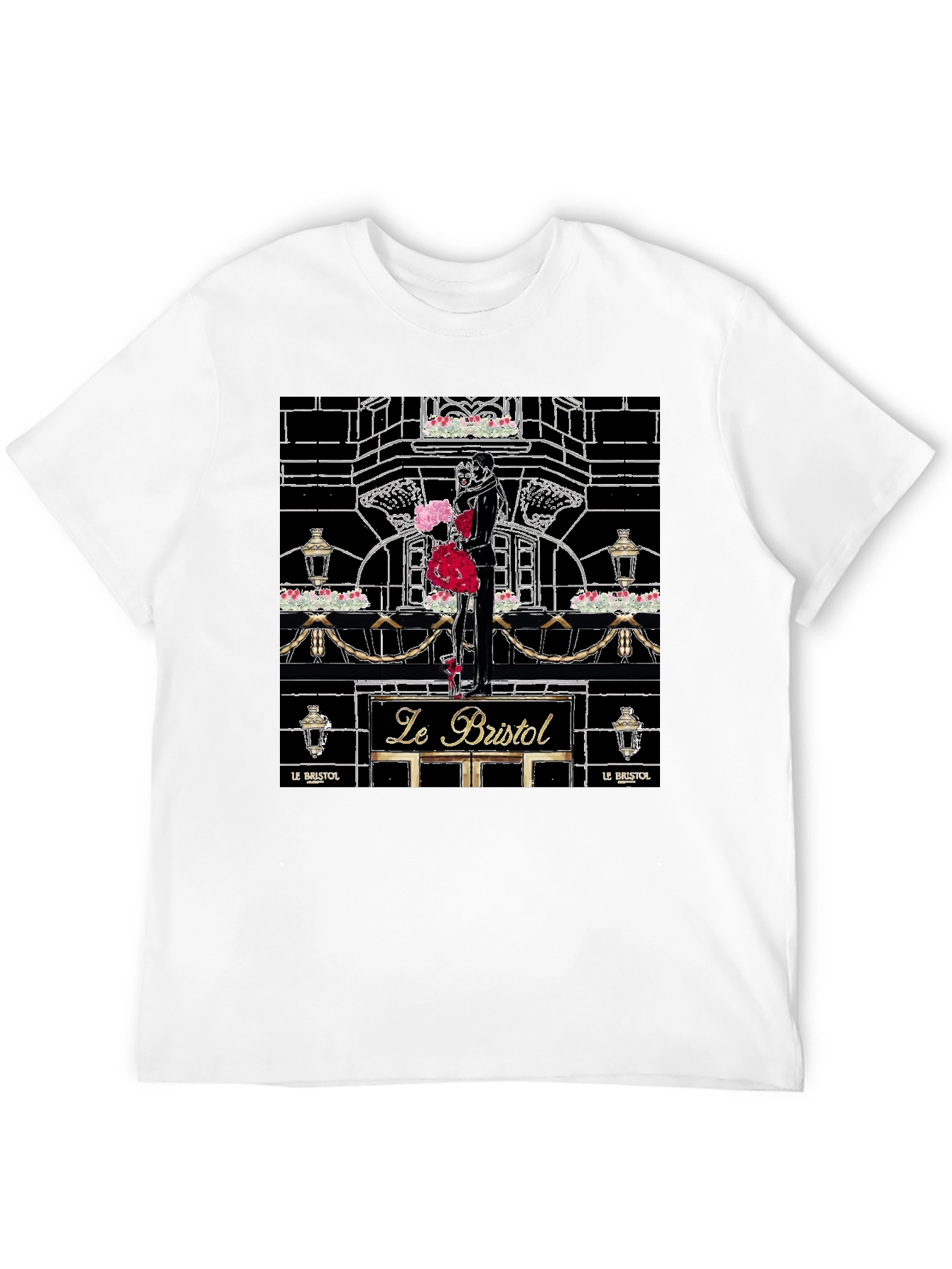 Le Bristol T-Shirt - Paris Romance Graphic Tee