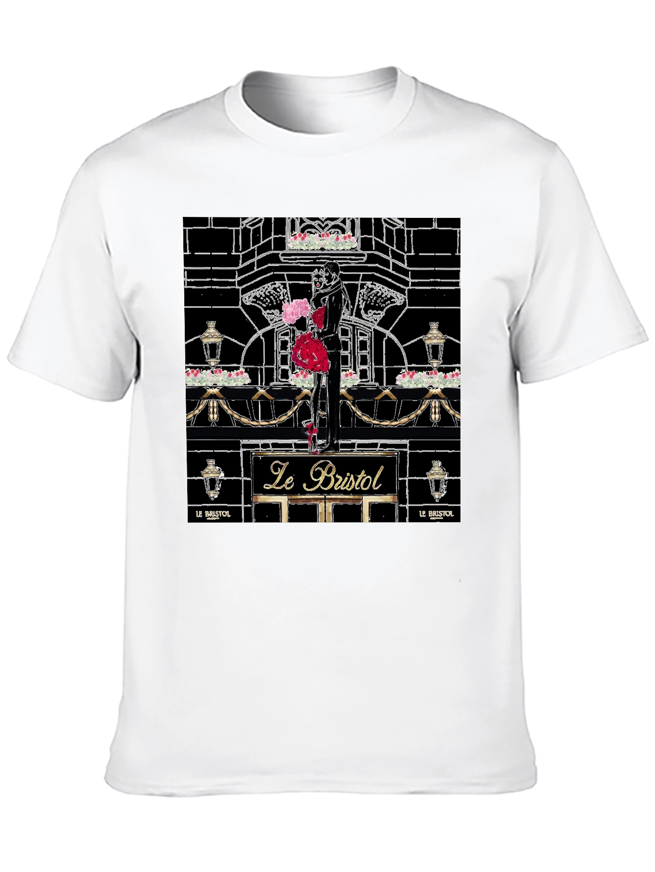 Le Bristol T-Shirt - Paris Romance Graphic Tee