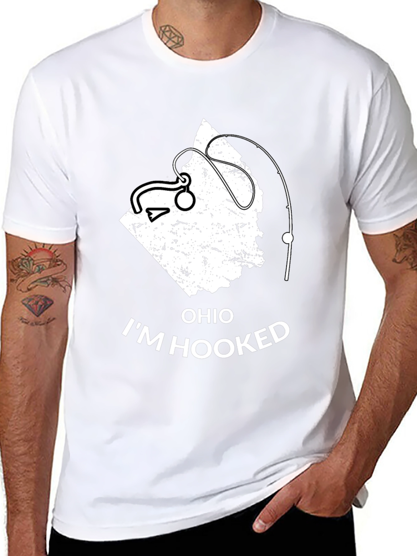 Ohio Im Hooked Fishing T-Shirt