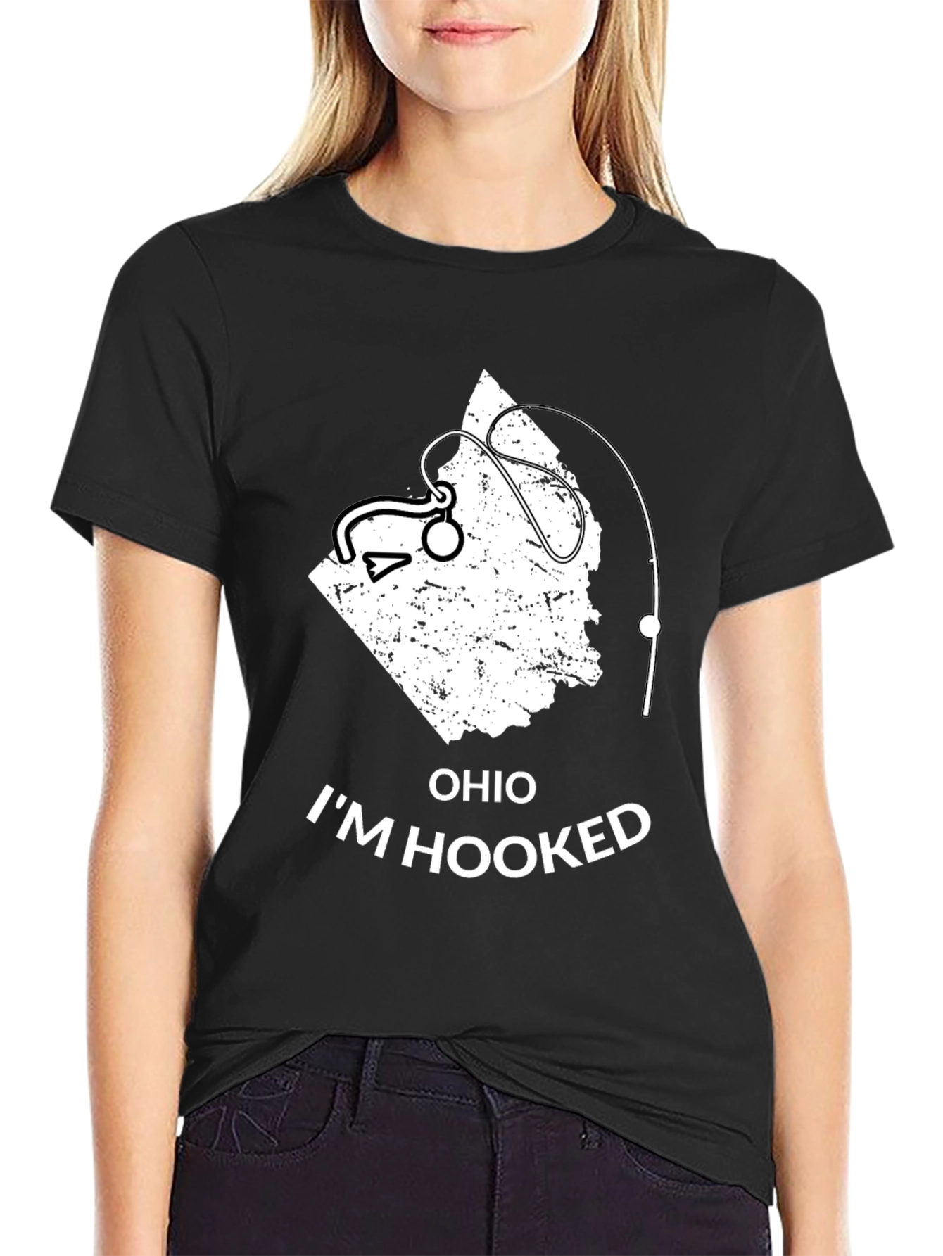 Ohio Im Hooked Fishing T-Shirt
