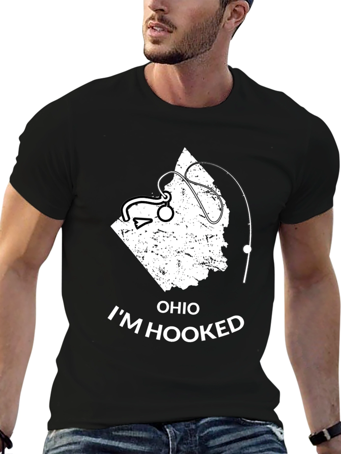 Ohio Im Hooked Fishing T-Shirt