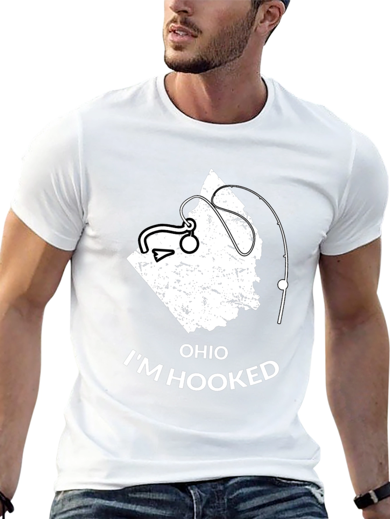 Ohio Im Hooked Fishing T-Shirt
