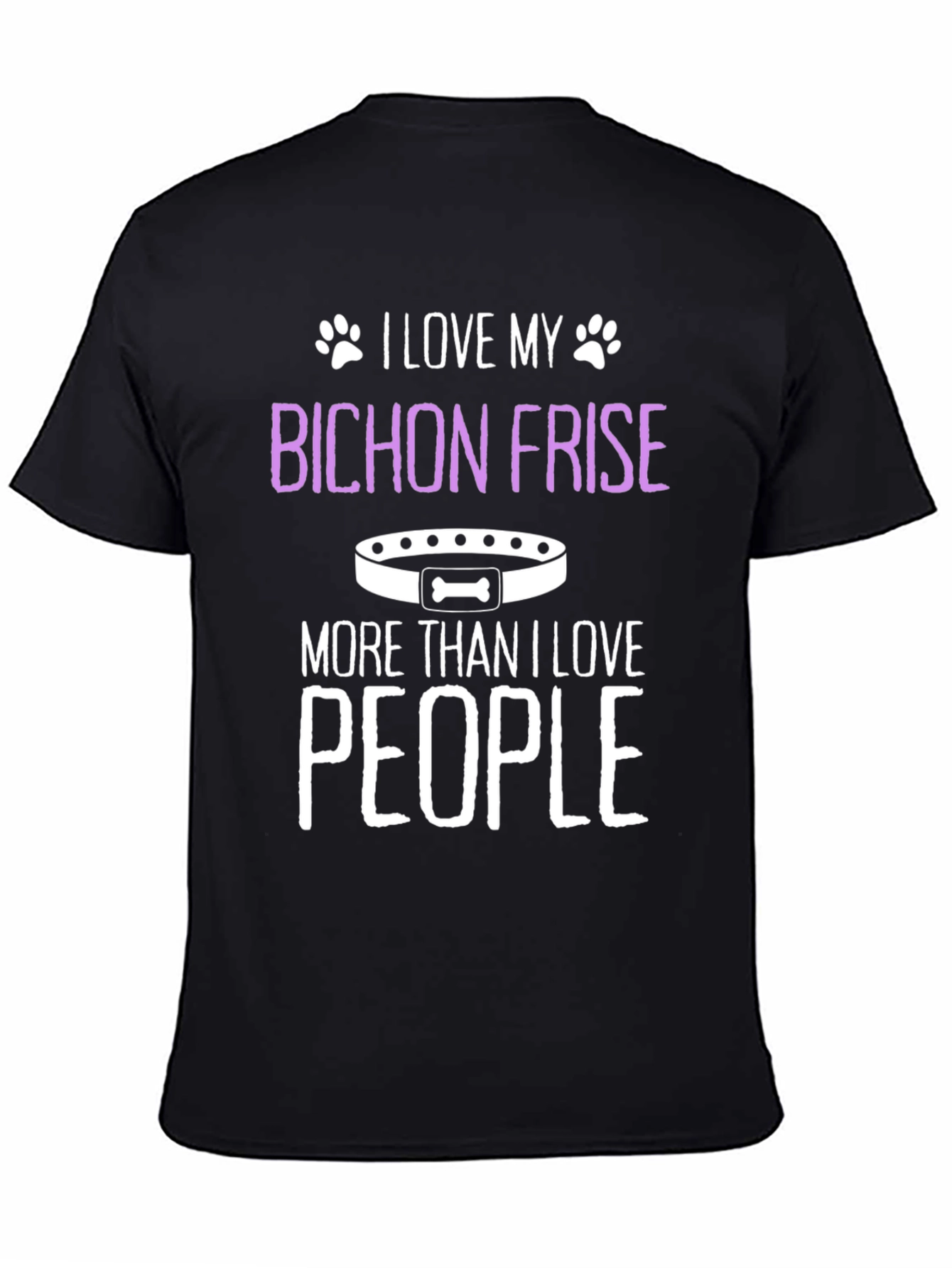 Bichon Frise Dog Lover T-Shirt - Cute Pet Design