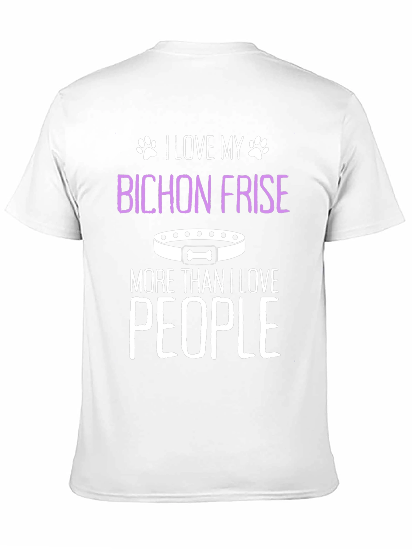 Bichon Frise Dog Lover T-Shirt - Cute Pet Design