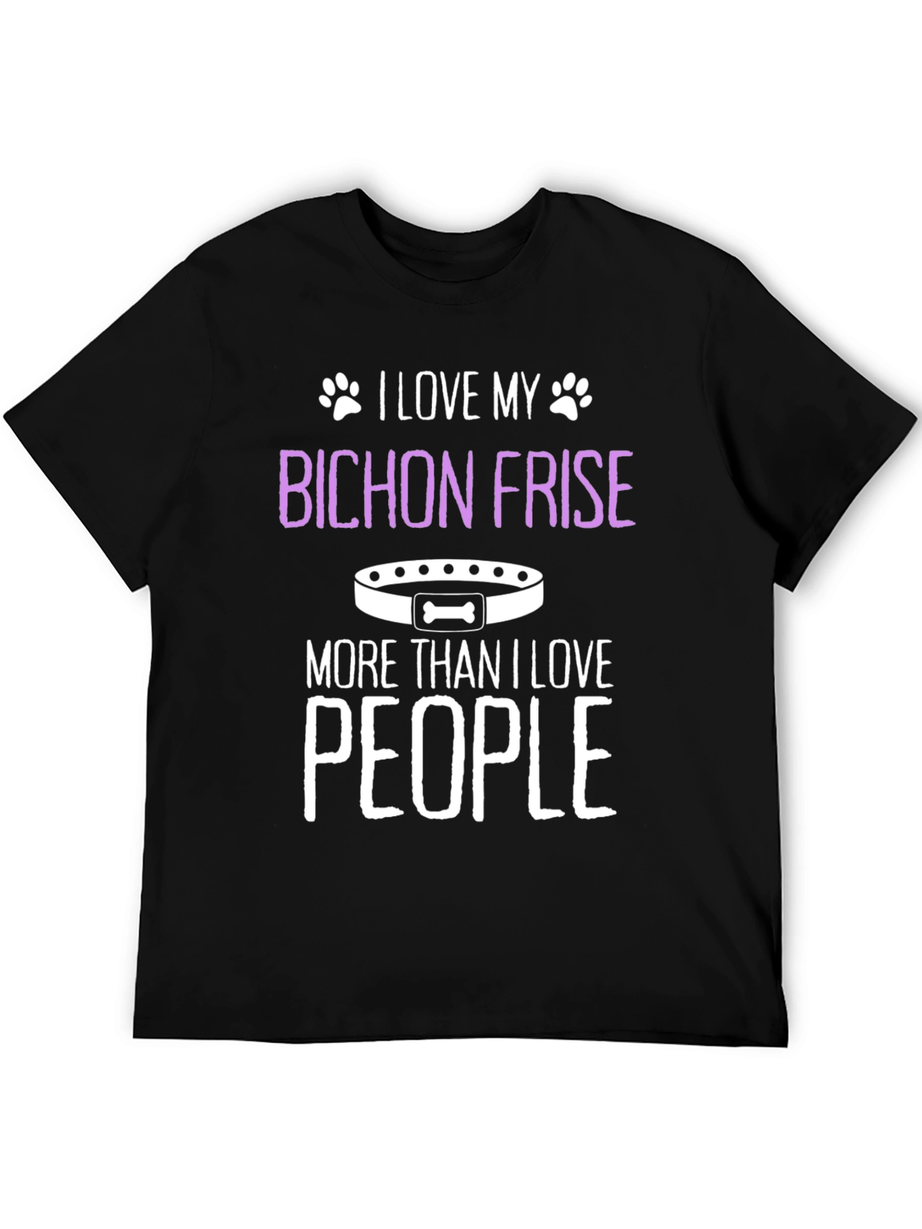 Bichon Frise Dog Lover T-Shirt - Cute Pet Design