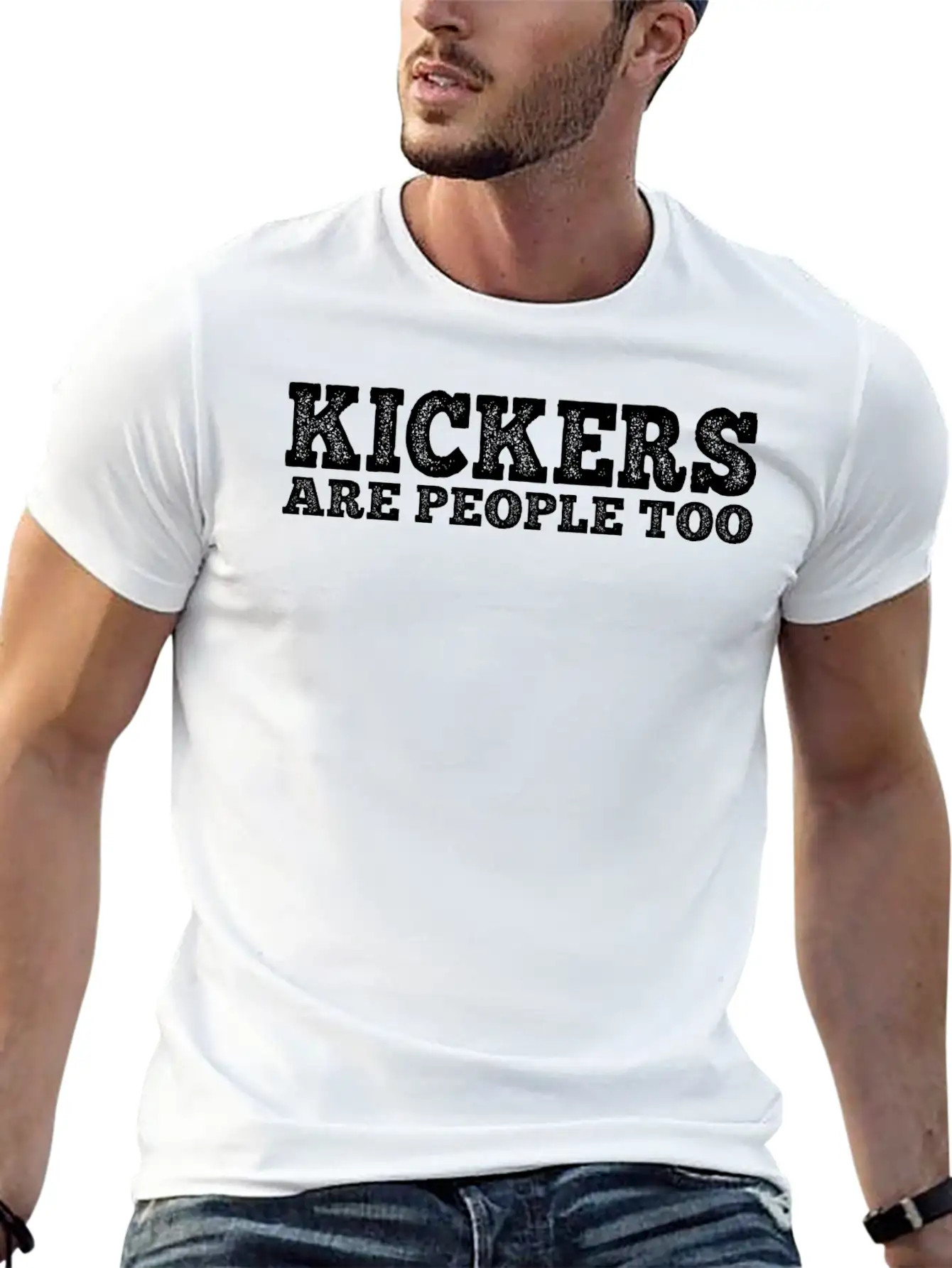 Kickers Are People Too 33 Unisex Casual T-Shirt – Clean Design For Daily Comfort