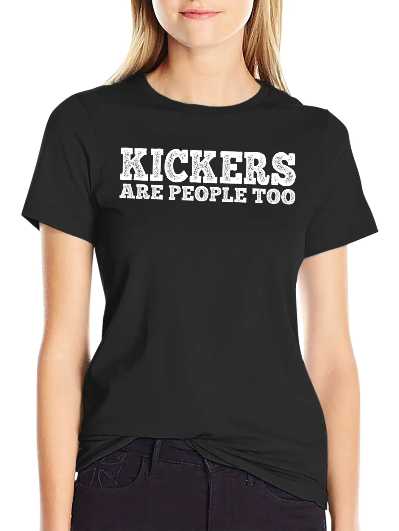 Kickers Are People Too 33 Unisex Casual T-Shirt – Clean Design For Daily Comfort