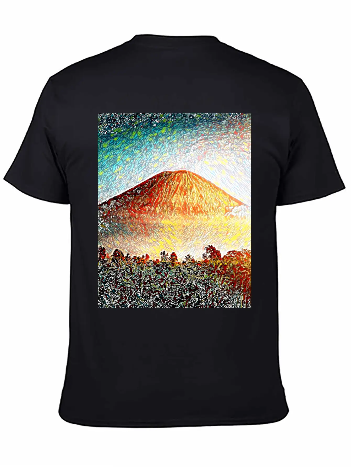 Kilauea Volcano, Hawaii Unisex Casual T-Shirt – Clean Design For Daily Comfort