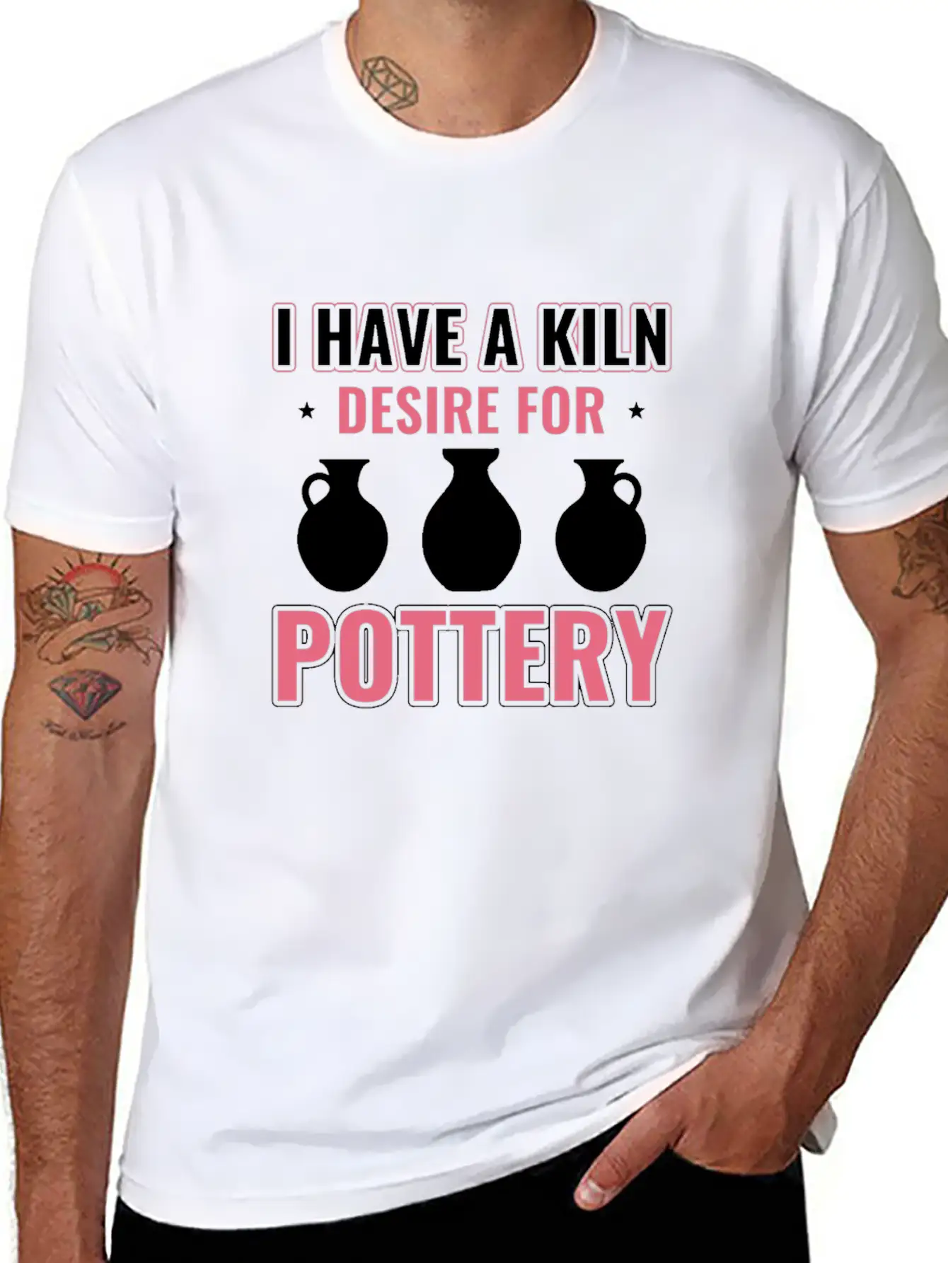 Kiln Desire For Pottery Funny Potter Women Clay Unisex Casual T-Shirt – Clean Design For Daily Comfort