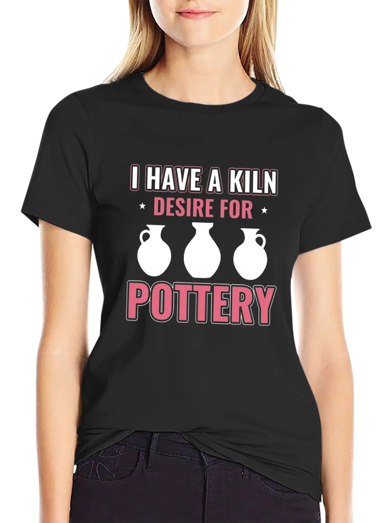 Kiln Desire For Pottery Funny Potter Women Clay Unisex Casual T-Shirt – Clean Design For Daily Comfort