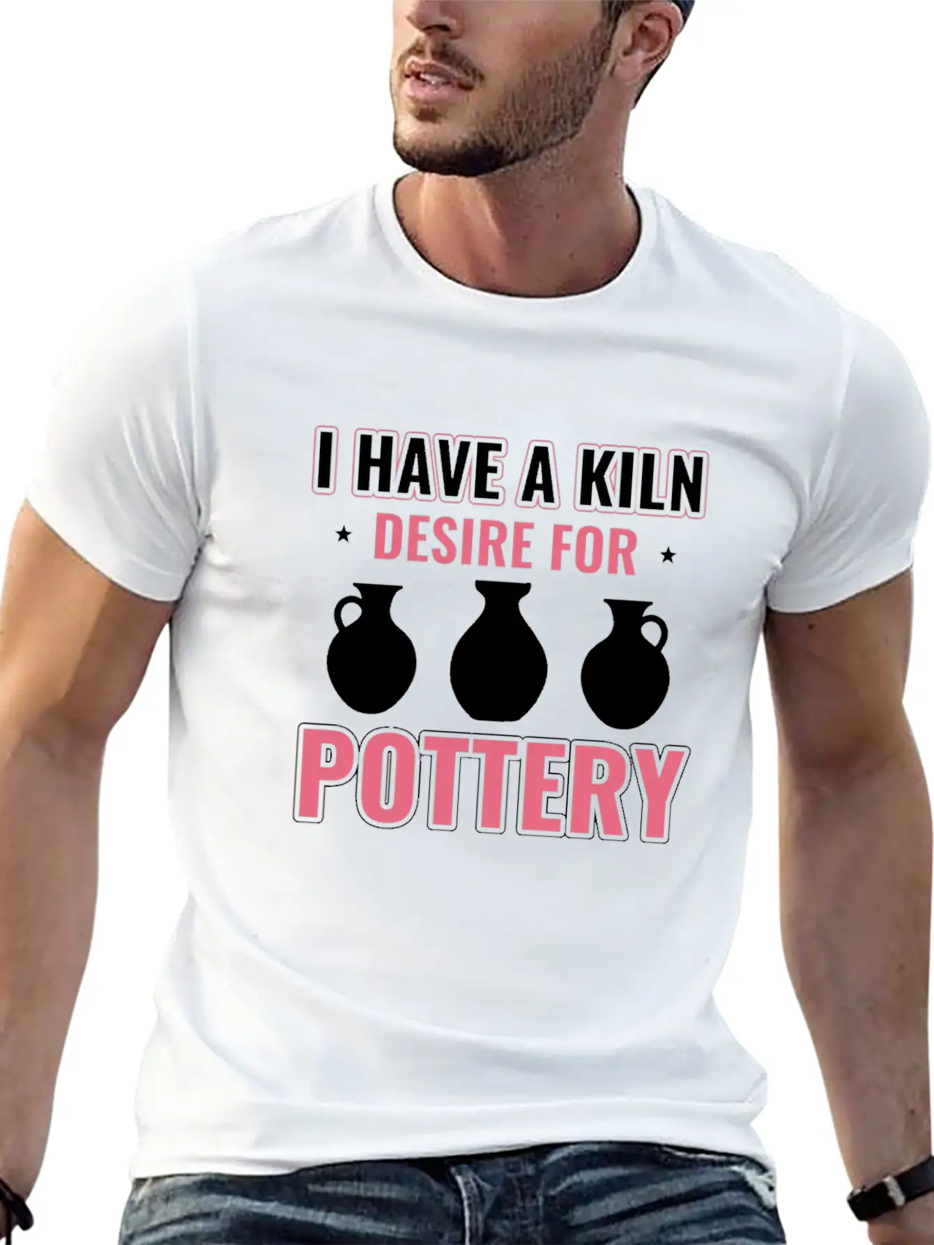 Kiln Desire For Pottery Funny Potter Women Clay Unisex Casual T-Shirt – Clean Design For Daily Comfort
