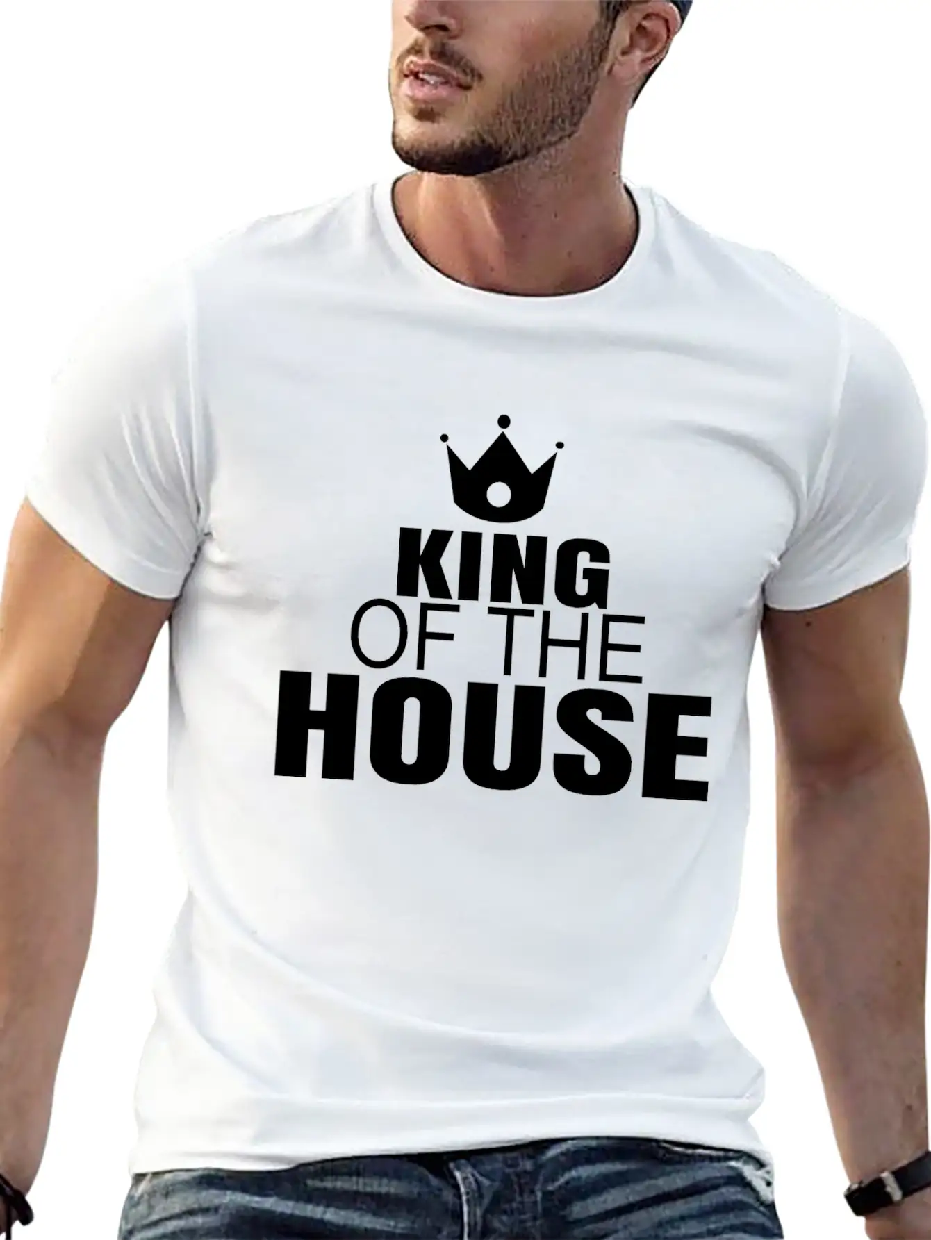 King Of The House Unisex Casual T-Shirt – Clean Design For Daily Comfort
