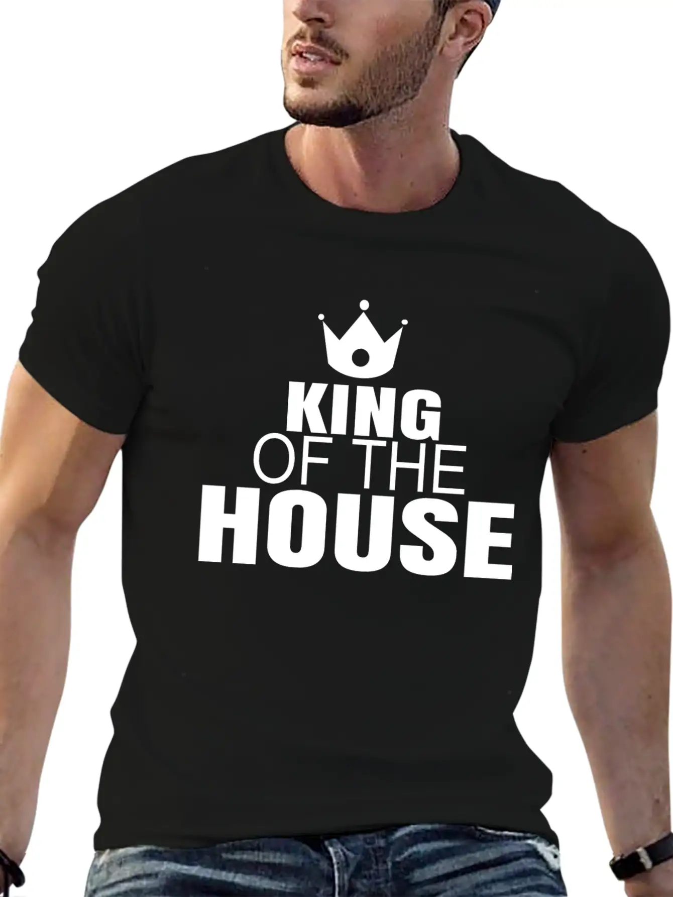King Of The House Unisex Casual T-Shirt – Clean Design For Daily Comfort