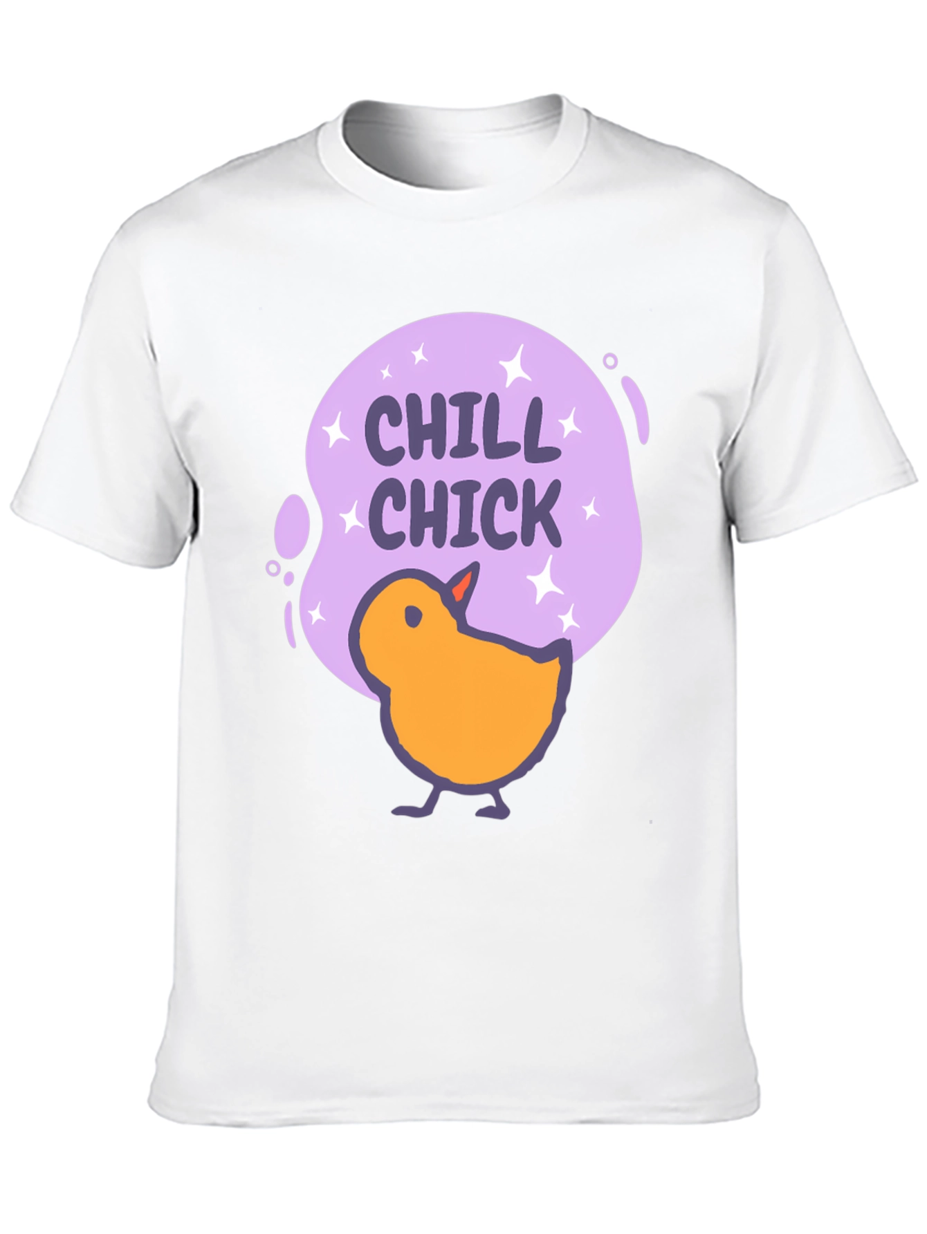 Chill Chick Graphic Tee - Comfy Black T-Shirt