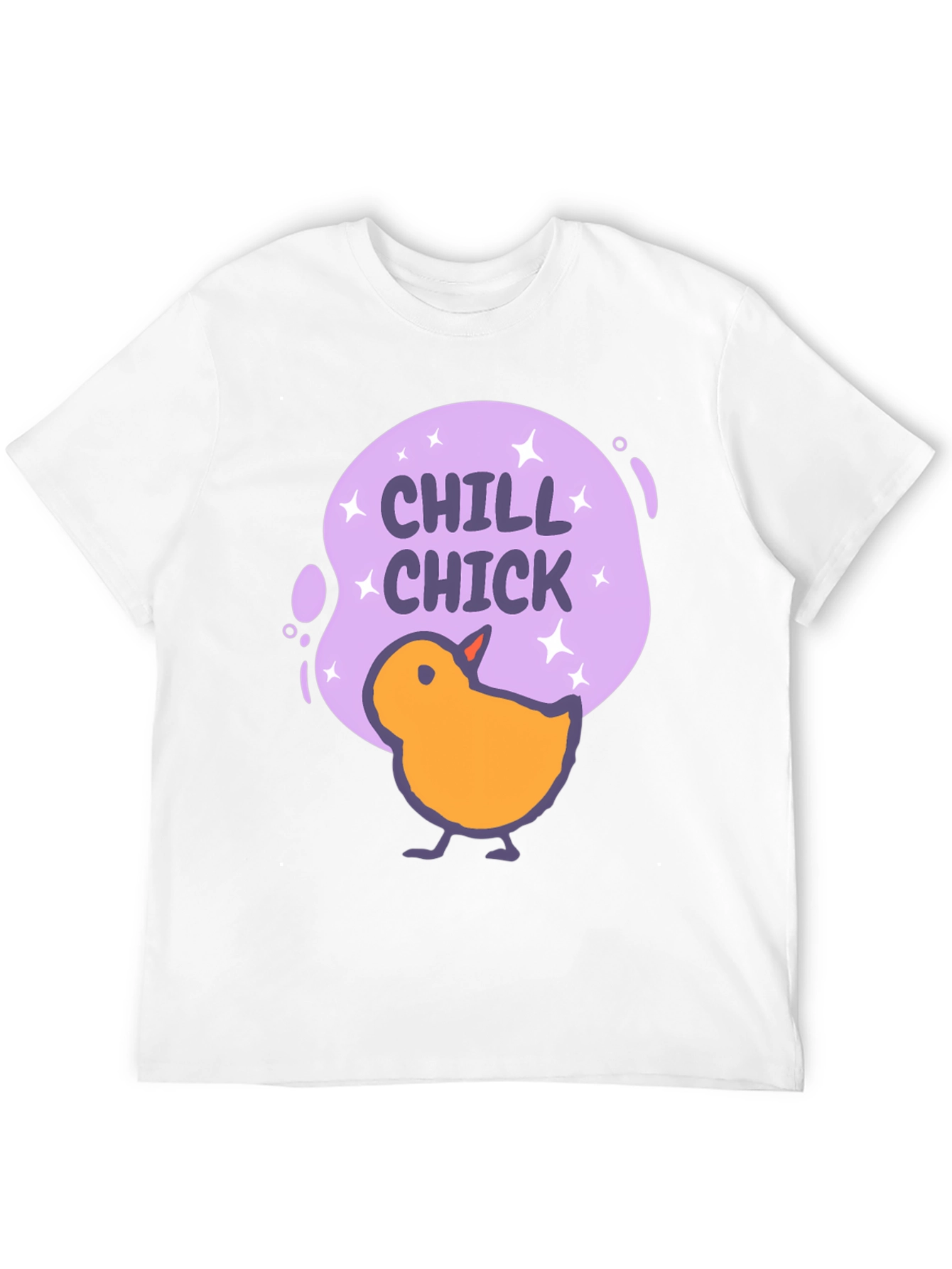 Chill Chick Graphic Tee - Comfy Black T-Shirt