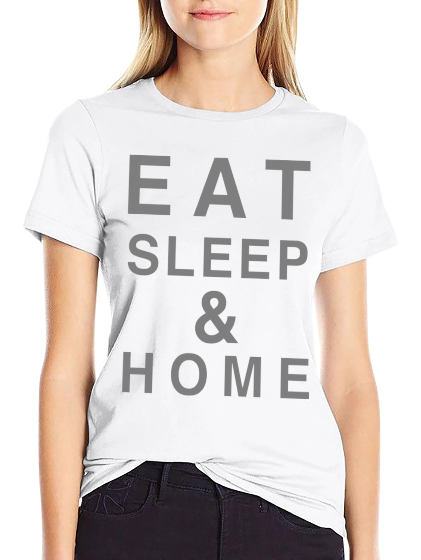 Eat Sleep & Home Graphic Tee