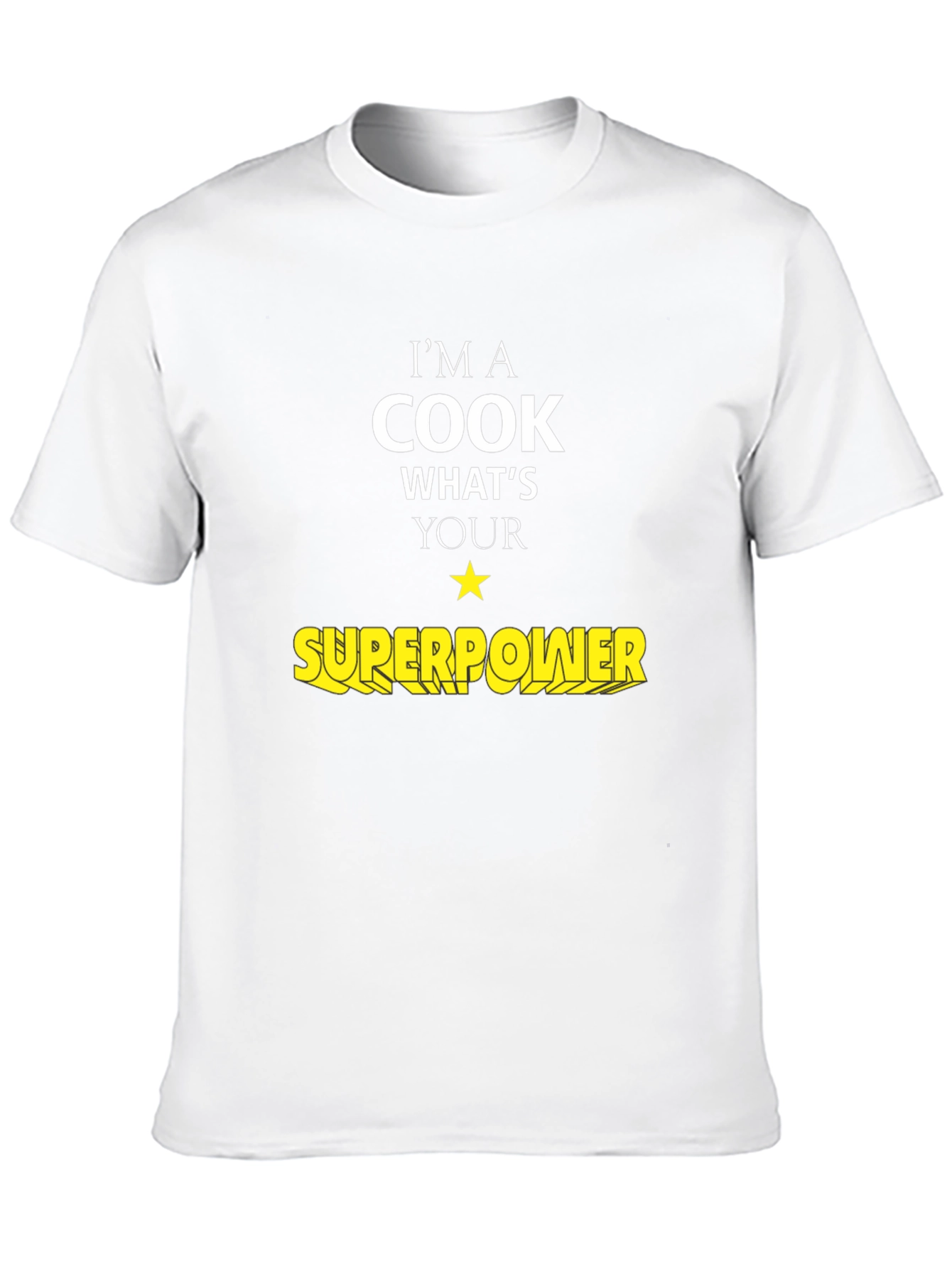 Cook Superpower T-Shirt - Culinary Hero Tee