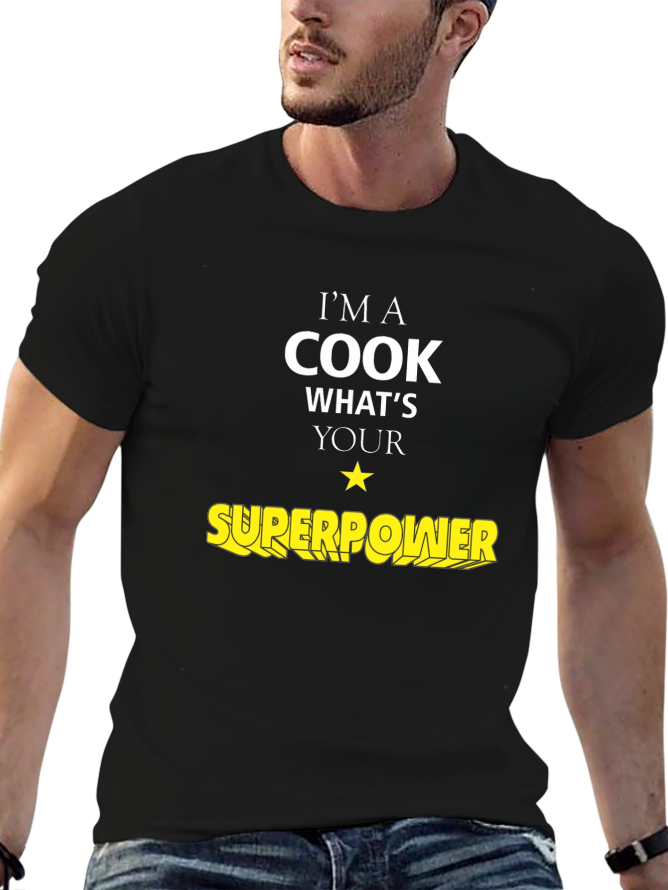 Cook Superpower T-Shirt - Culinary Hero Tee