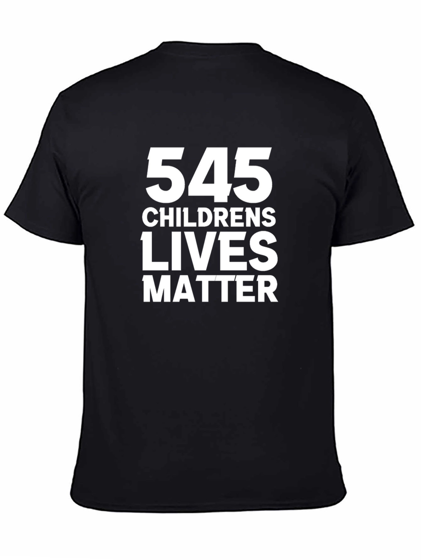 545 Childrens Lives Matter Black Graphic Tee