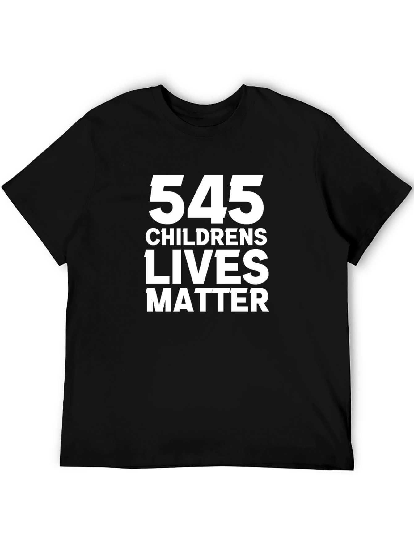 545 Childrens Lives Matter Black Graphic Tee