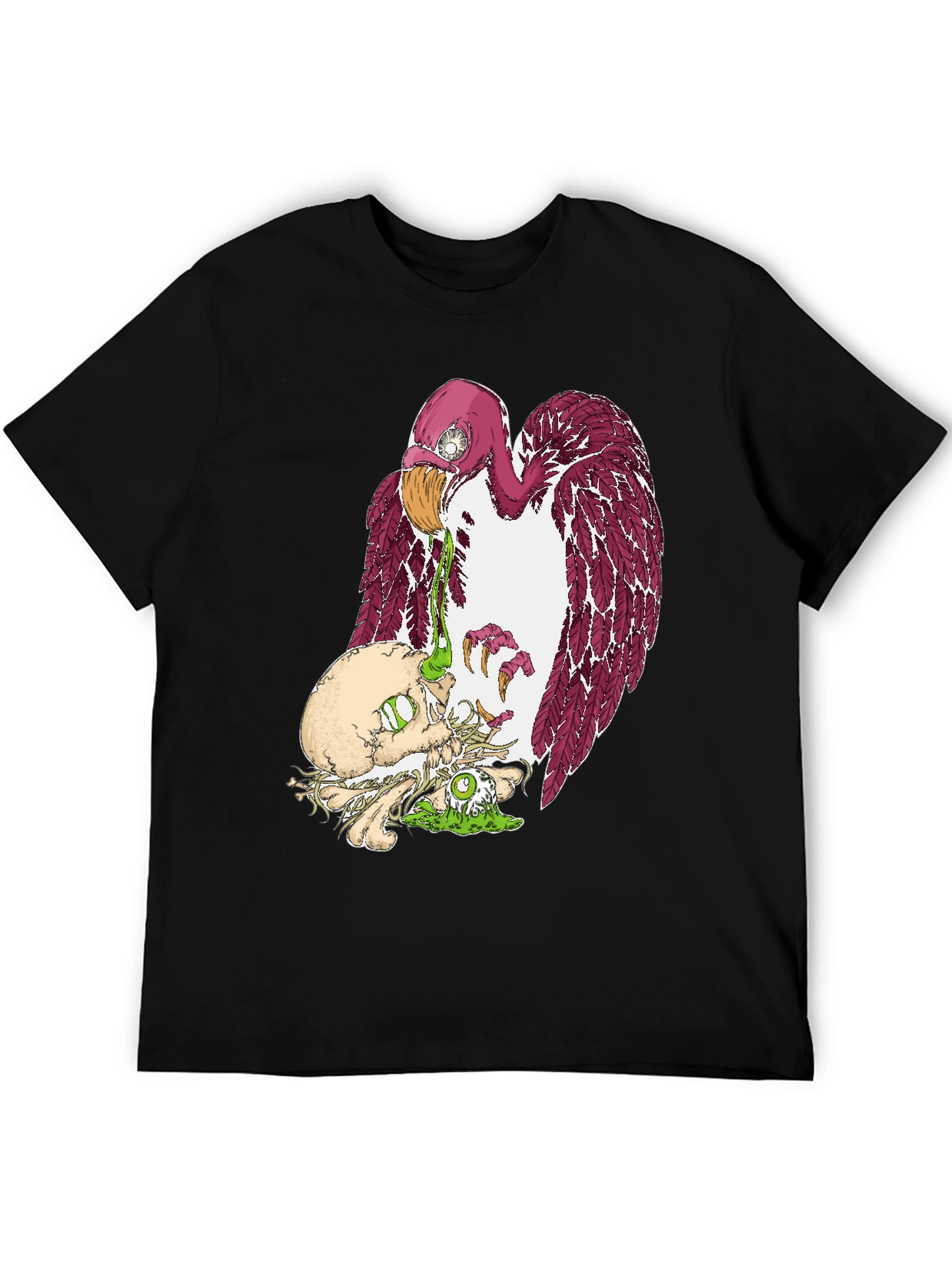 Vulture Feast Graphic Tee - Dark Humor T-Shirt