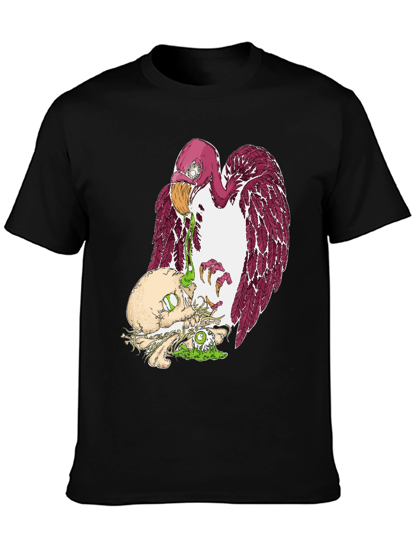 Vulture Feast Graphic Tee - Dark Humor T-Shirt