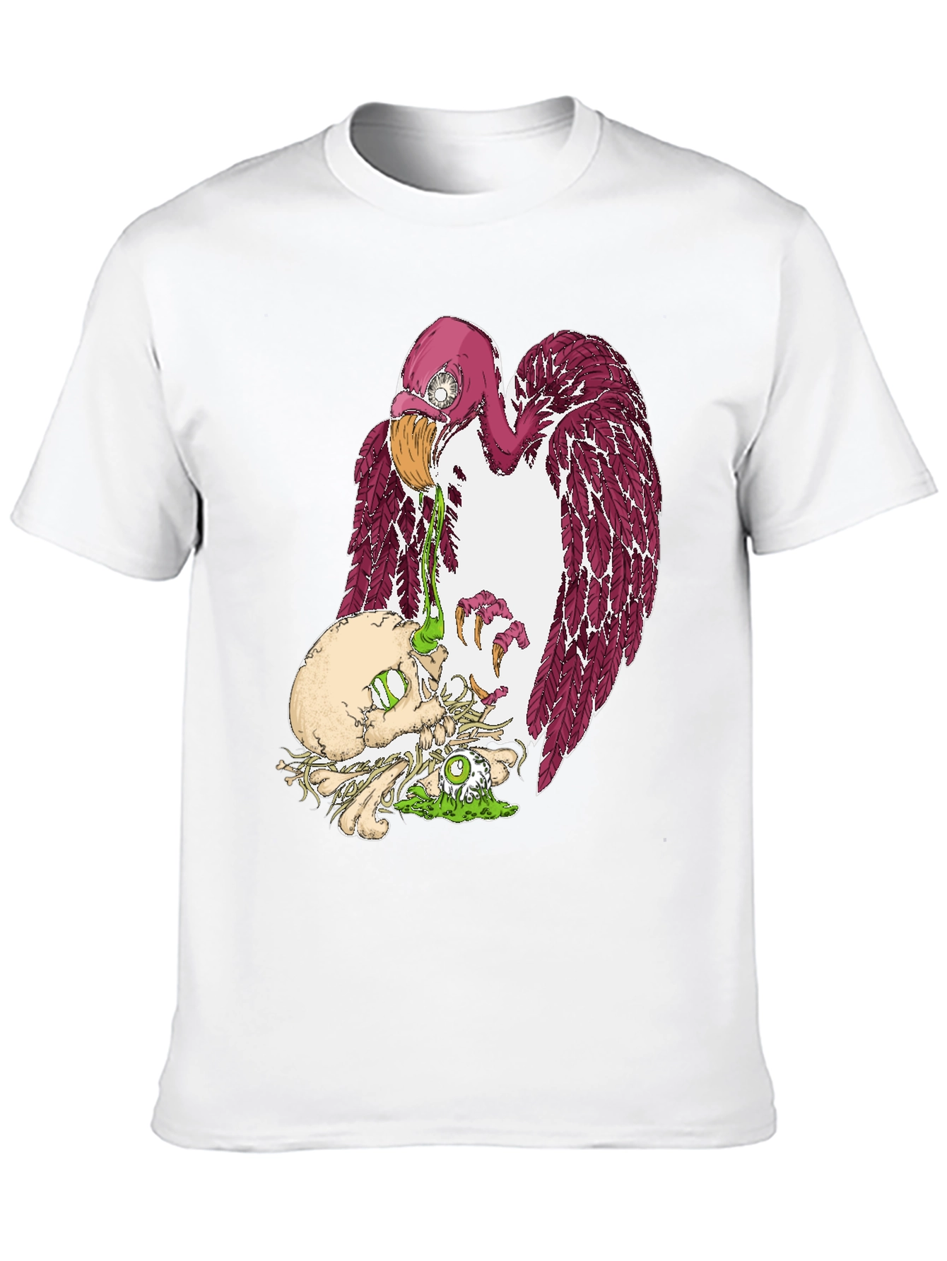 Vulture Feast Graphic Tee - Dark Humor T-Shirt
