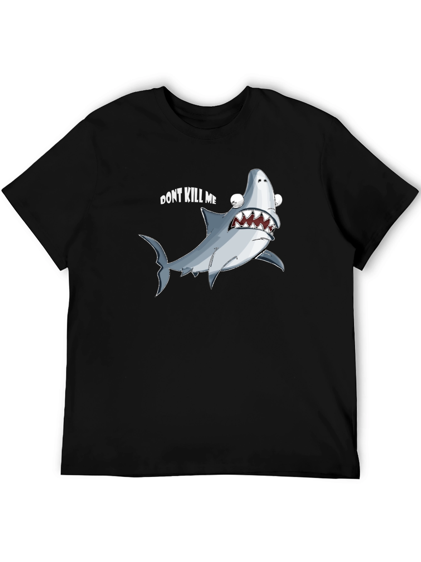 Funny Shark Graphic Tee - Dont Kill Me